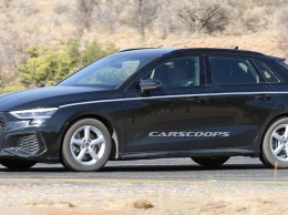 Audi A3 замечена во время тестов без камуфляжа (ФОТО)