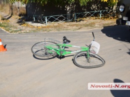 В Терновке велосипедист лоб в лоб столкнулся с автомобилем «облэнерго»