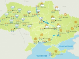 Прогноз погоды на 3 октября: на Западе сильные дожди, на остальной территории Украины - сухо и солнечно