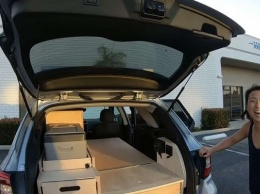 Универсал Subaru Outback превратили в дом для путешествий (ВИДЕО)