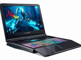 В России поступил в продажу игровой ноутбук Acer Predator Helios 700 с выдвижной клавиатурой