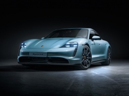 Porsche представила более доступную версию электромобиля Taycan