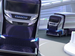 Isuzu представил до официального дебюта концепт собственного беспилотного грузовика