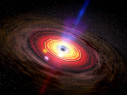 Ученые показали вспышки в центре черной дыры [ВИДЕО]