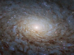 NASA показало снимок галактики NGC 4380, похожей на другое измерение