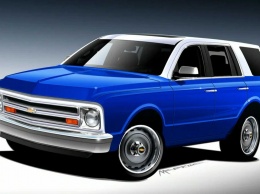 На выставке покажут гибрид классического Chevrolet с внедорожником