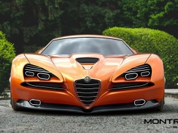 Alfa Romeo показала концепт-кар Montreal Vision GT (ФОТО)