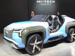 Mitsubishi создал багги с газовой турбиной и дополненной реальностью
