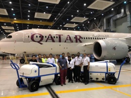 Qatar Airways начнет мыть двигатели самолетов с помощью пены