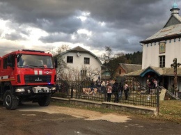 В Ивано-Франковской области горела 200-летняя церковь ПЦУ