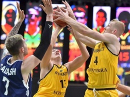 "Киев-Баскет" проиграл поединок за лидерство в группе Кубка Европы ФИБА
