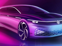Volkswagen показал эскизы нового электроуниверсала