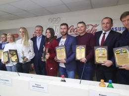 Бубка вручил награды НОК Украины лучшим спортсменам августа и октября