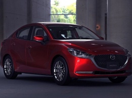 Mazda показала обновленный седан Mazda 2 (ФОТО)