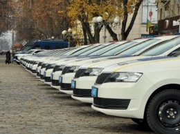 Патрульная полиция Украины получила 50 новеньких Skoda Rapid