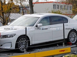 Электрический BMW i7 впервые попался фотошпионам