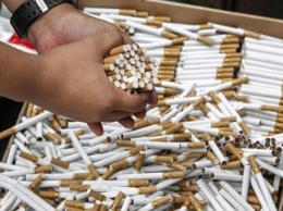 Украинцы пытались вывезти в ЕС под видом угля сигарет почти на 3 млн грн