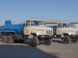 На базе КрАЗ-63221 - нефтегазопромышленные АЦ для Укрнафты