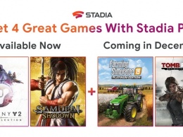 С 1 декабря подписчикам Stadia Pro станут доступны Tomb Raider: Definitive Edition и Farming Simulator 19