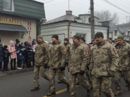 В Тернополе на "Шествие мужества" вышли полторы тысячи артиллеристов