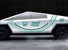 Пикап Tesla Cybertruck появится у полиции Дубая