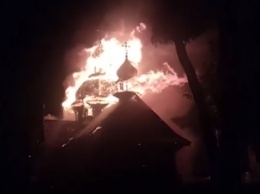 Ранним утром в Кривом Роге горел мужской монастырь, - ФОТО
