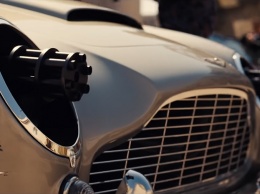 Видео: Aston Martin Джеймса Бонда оборудуют «Миниганами» в фарах
