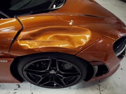 Вмятину на McLaren 720S отремонтировали за 69 тысяч долларов (ФОТО)