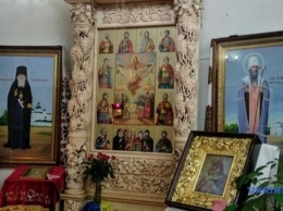 Епифаний в Чернигове освятил уникальную икону Покрова Пресвятой Богородицы