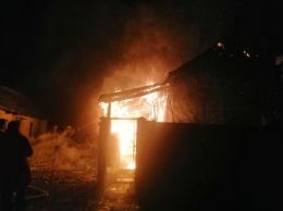 Под Харьковом в пожаре погибла пенсионерка