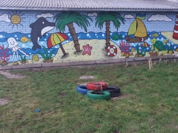 В Днепре на Рабочей появилась сказочная детская площадка (Фото)