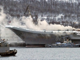 Пожар на авианосце «Адмирал Кузнецов» локализовали