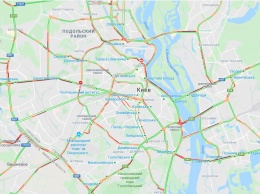 Пробки в Киеве: на мосту Патона ремонт (КАРТА)