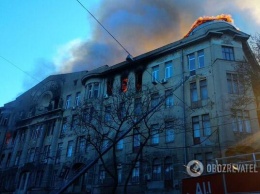 Пожар в Одесском колледже: стало известно о громком увольнении