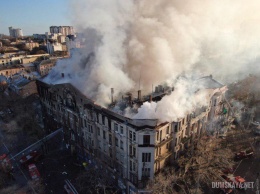 Пожар в одесском колледже: правительственная комиссия назвала причины возгорания
