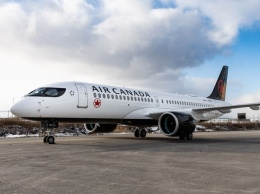 Air Canada первой в Америке получила Airbus A220-300