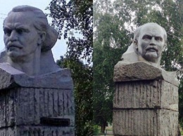 Деккомунизация по-одесски: памятник Марксу покрасили и переименовали в болгарского поэта