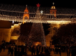 Тысячи паломников приехали в Вифлеем на Рождество