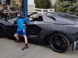 Отец с сыном смастерили копию Lamborghini и получили взамен настоящую (ВИДЕО)