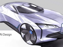 BMW i6: скетчи будущего электрического флагмана