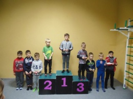 6-летний Мирон из Павлограда стал серебряным призером чемпионата по скалолазанию