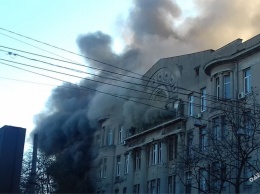 В Одессе планируют законсервировать сгоревший экономический колледж