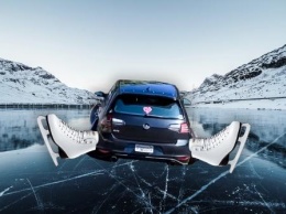 Когда тюнинг становится небезопасным: Из Volkswagen Golf сделали «корову на льду»