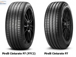 На рынок выходит новое поколение туринговых шин Pirelli Cinturato P7 (P7C2)