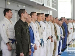 Команда криворожских нацгвардейцев победила на Всеукраинских соревнованиях по дзюдо