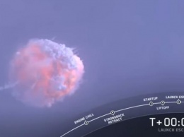 SpaceX взорвала ракету Falcon 9 во время запуска корабля Crew Dragon