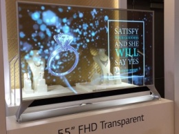 LG привезла в Россию уникальный прозрачный OLED-дисплей