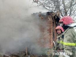 На Харьковщине из-за неисправной печки мужчина сгорел в собственном доме, - ФОТО