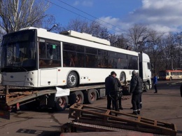 В Кривой Рог начали прибывать новые троллейбусы