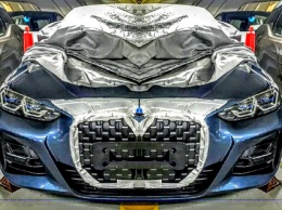 Новую BMW 4-Series сфотографировали с огромными «ноздрями»